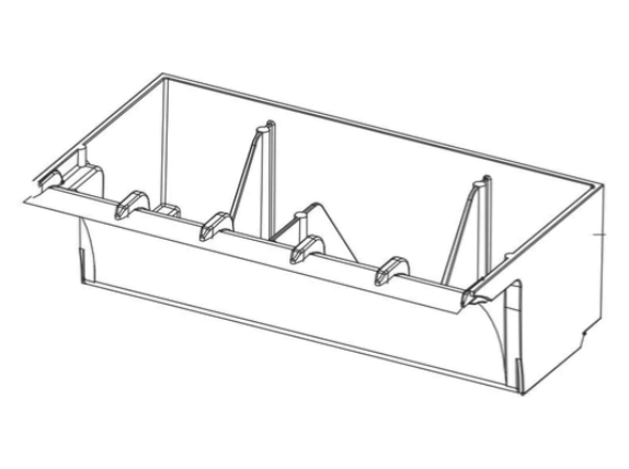 TRUVOX | MULTIWASH 340 DIRTY WATER TANK | 90-0072-0500