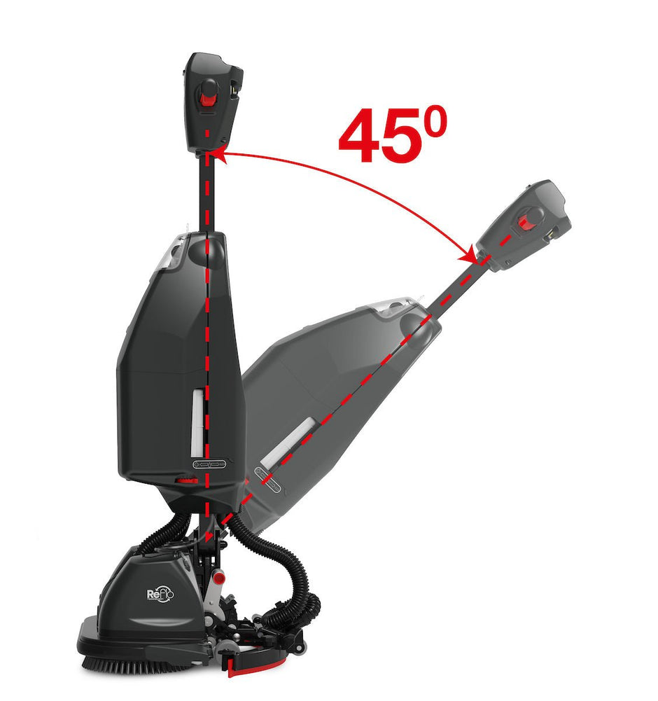 Numatic NuClean Compact 440NX Battery Upright Scrubber Dryer - Cleaning Equipment Services Ltd