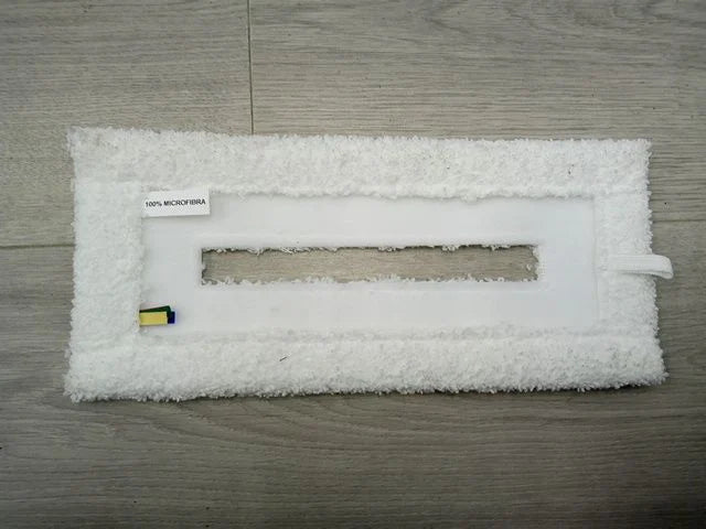 Microfibre Cloth W/Velcro 330x150 White (SO - RIP6101) - Cleaning Equipment Services Ltd