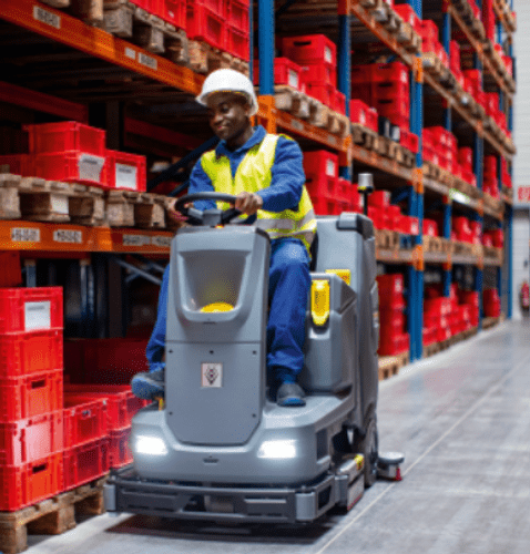 Karcher B110 R75 New Ride On Floor Scrubber Dryer