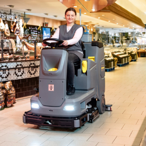 Karcher B110 D75 New Ride On Floor Scrubber Dryer