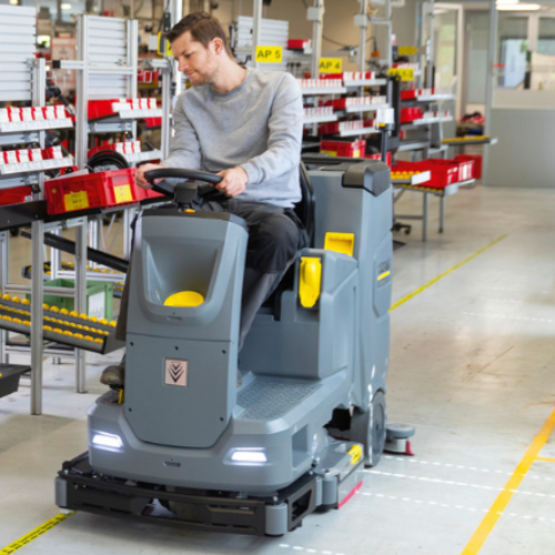 Karcher B110 D75 New Ride On Floor Scrubber Dryer