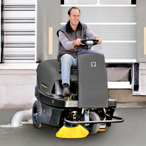 Karcher KM100/100 R Bp Pack New Battery Ride On Sweeper