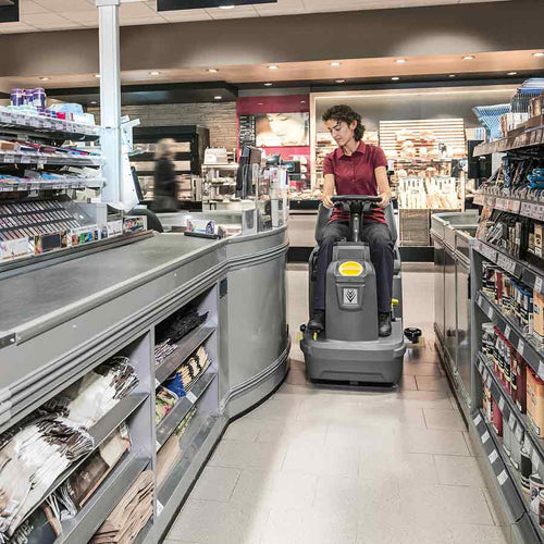 Karcher BD 50/70 R Bp Pack Classic New Battery Ride On Floor Scrubber Dryer