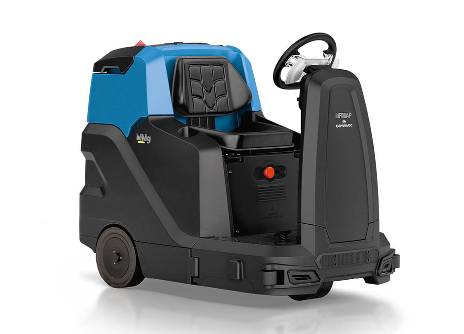 Fimap MMG Hire Ride - On Battery Floor Scrubber Dryer - Cleaning Equipment Services Ltd