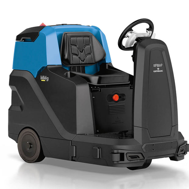 Fimap MMG Hire Ride - On Battery Floor Scrubber Dryer - Cleaning Equipment Services Ltd