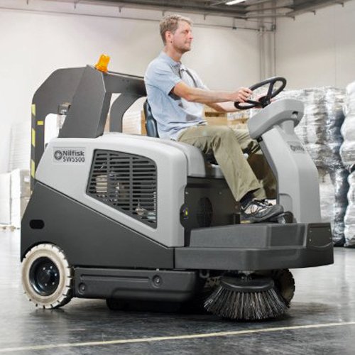 Nilfisk SW5500 D New Diesel Ride-on Sweeper