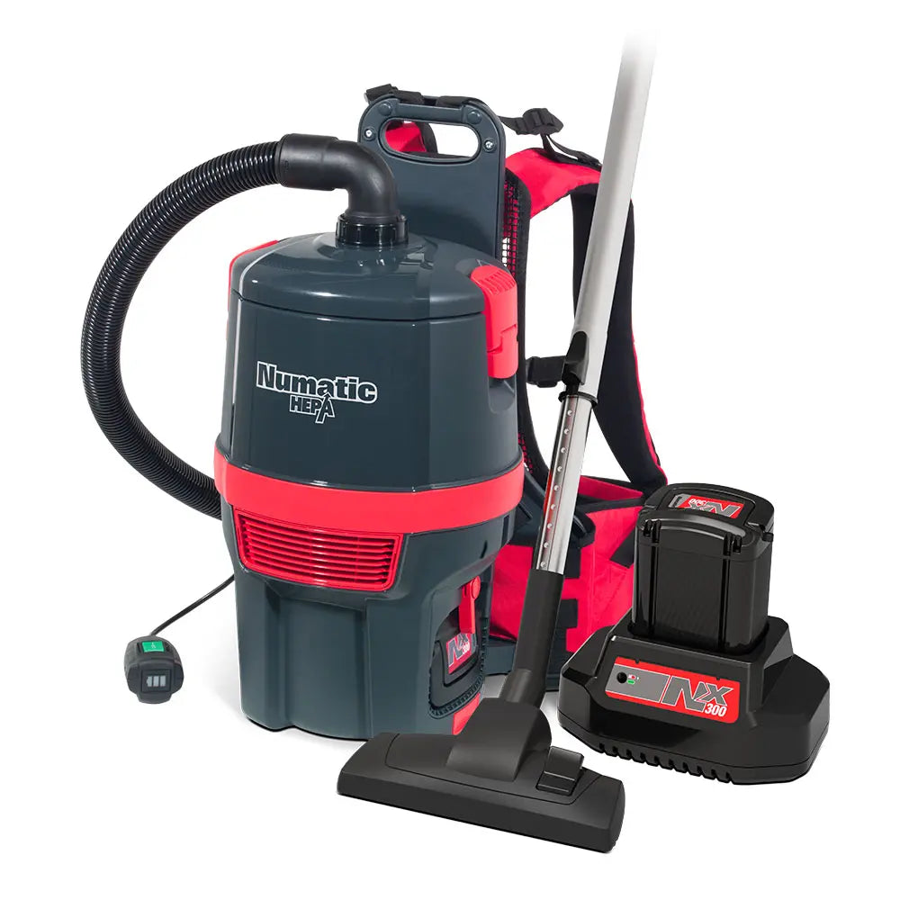 Numatic RSB 150NX HEPA New Battery Back Vac