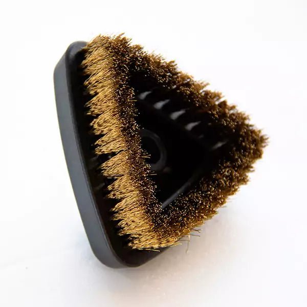 Triangle Brass Brush 70mm (SO/SV - MGD13) - Cleaning Equipment Services Ltd