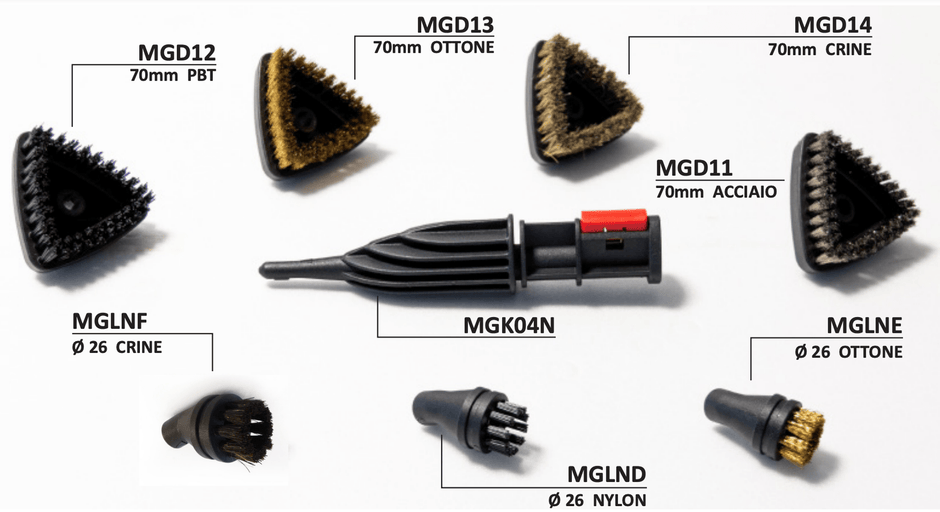 Triangle Brass Brush 70mm (SO/SV - MGD13) - Cleaning Equipment Services Ltd