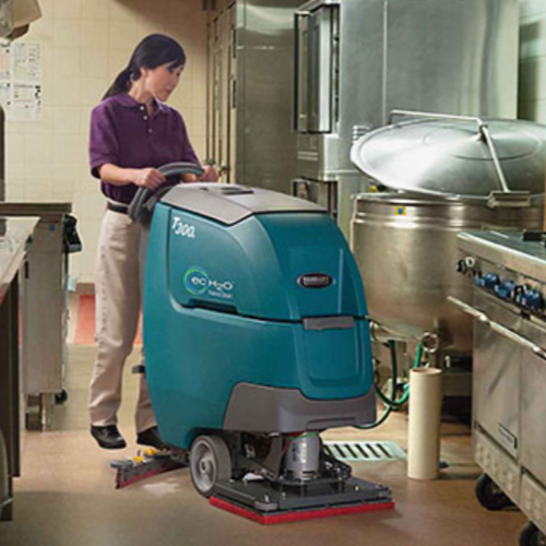 Tennant T300 battery scrubber dryer