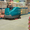 Tennant T17 Hire Ride On Floor Scrubber Dryer