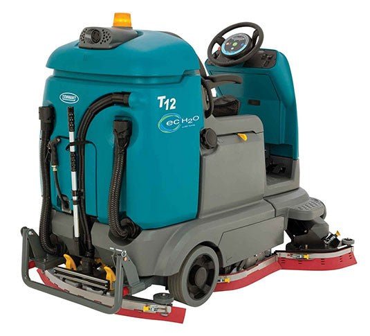 Tennant T12 Hire Ride On Floor Scrubber Dryer - Cleaning Equipment Services Ltd