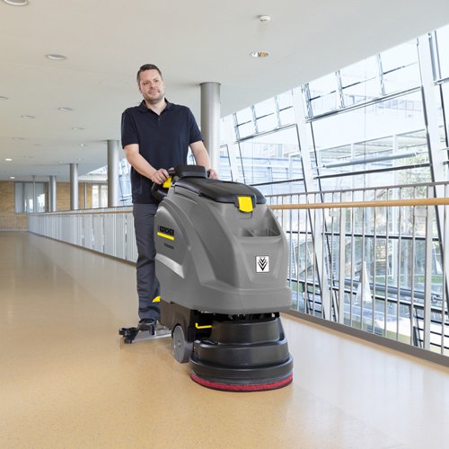 Karcher B40w D51 Hire Battery Floor Scrubber Dryer